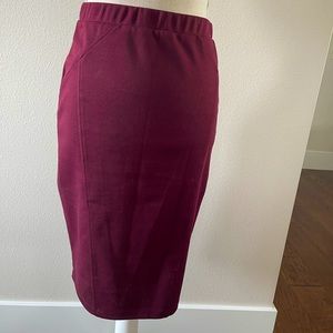 👛3/$20👛EUC Costa Blanca Ponte knit pencil skirt